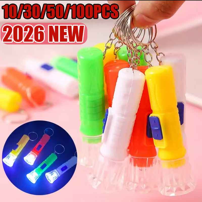 Party Favor Bag - 10/30/50/100 шт. Миниатюрные детские светодиодные фонарики-игрушки