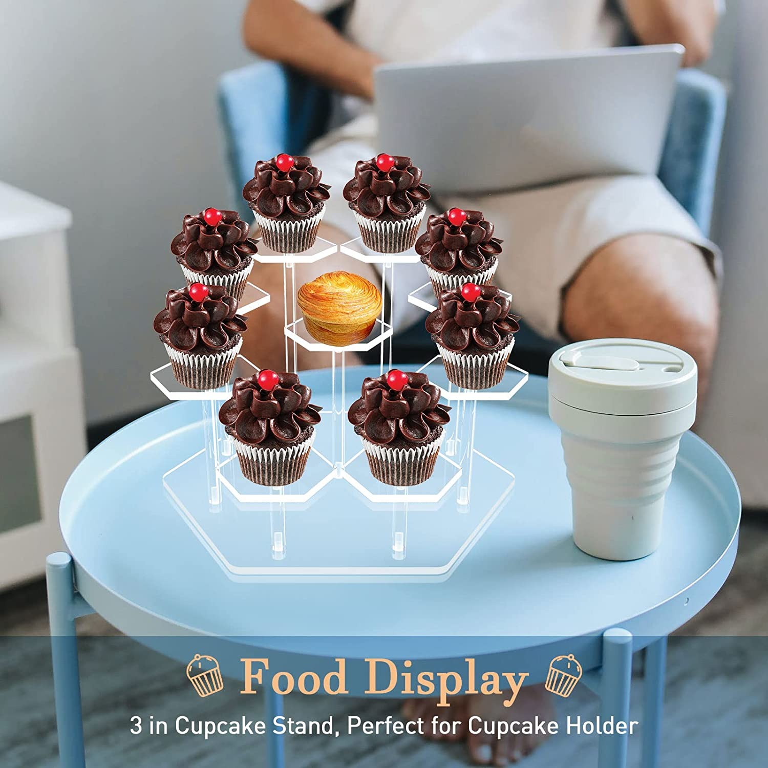 Акриловый выставочный стенд 8/ – обзор и цена Cupcake Stand Tier