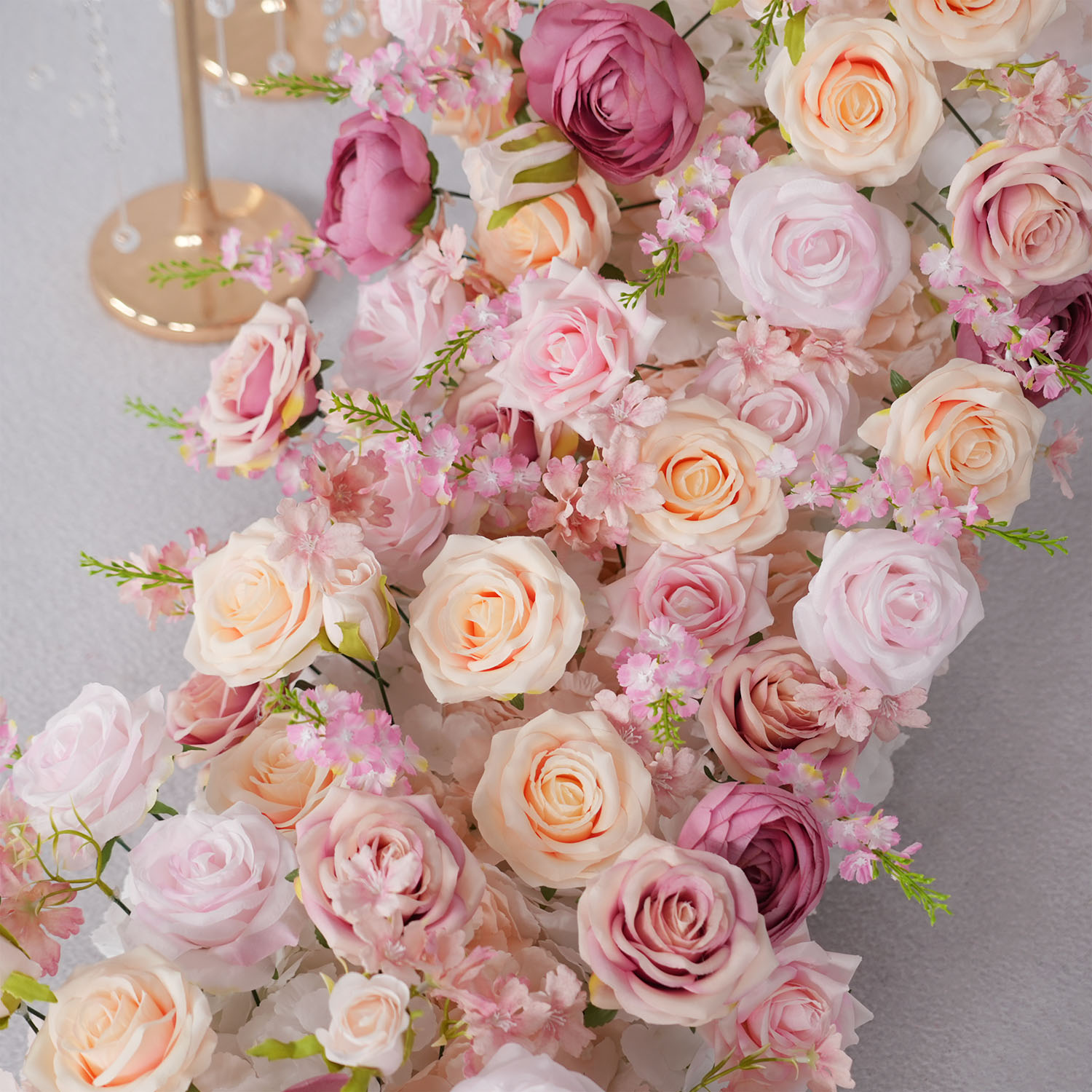 Uflower Роскошный искусственны – обзор и цена Flower Wall Panel