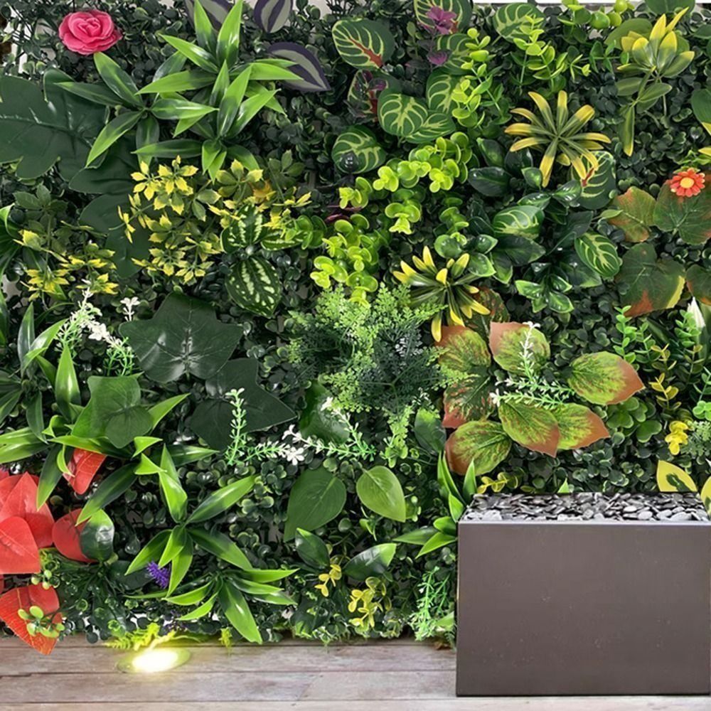 Искусственная панель для стены – обзор и цена Flower Wall Panel