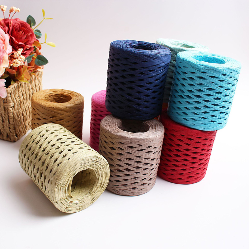 200 м/рулон, рафия, бумага, ле – обзор и цена Papercraft Supply Ribbon