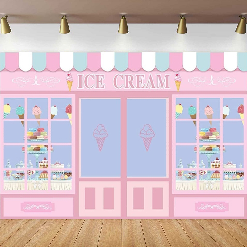 Фон для фотосъемки с мороженым – обзор и цена Dessert Table Backdrop